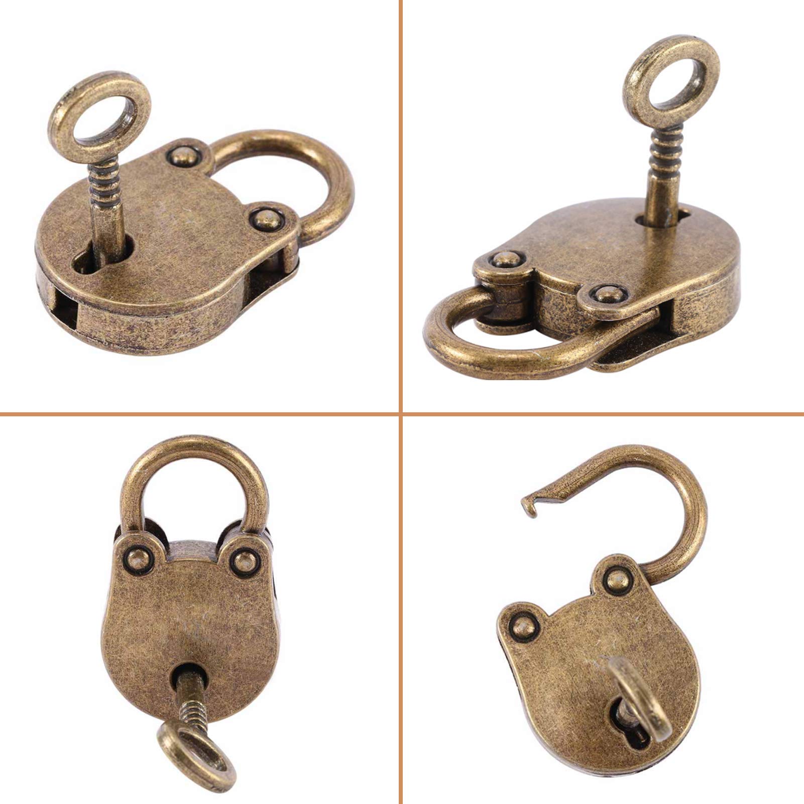 Cadenas Bijoux Vintage Doré Avec Clé Modèle 305 Louis Vuitton Boîte Dust Bag - Accessoires & Bagagerie