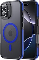 Vista 129 de Funda Magnética para iPhone Air Compatible con MagSafe Resistente a Caídas de 16 Pies Cubierta Trasera con Sensación de Piel Mate a Prueba de Golpes