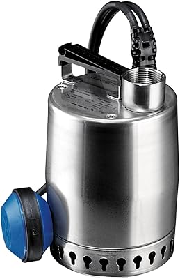 Grundfos GRU00015 UNILIFT KP250-A-1-012H1600 - Bomba de elevación sumergida (plata), color azul y negro