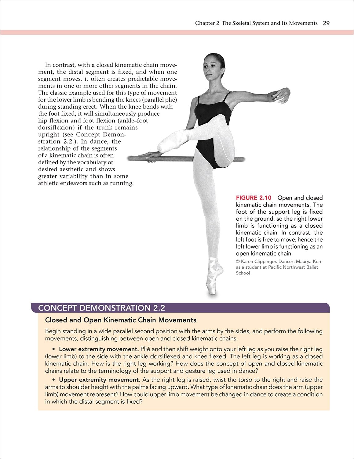 Dance Anatomy and Kinesiology