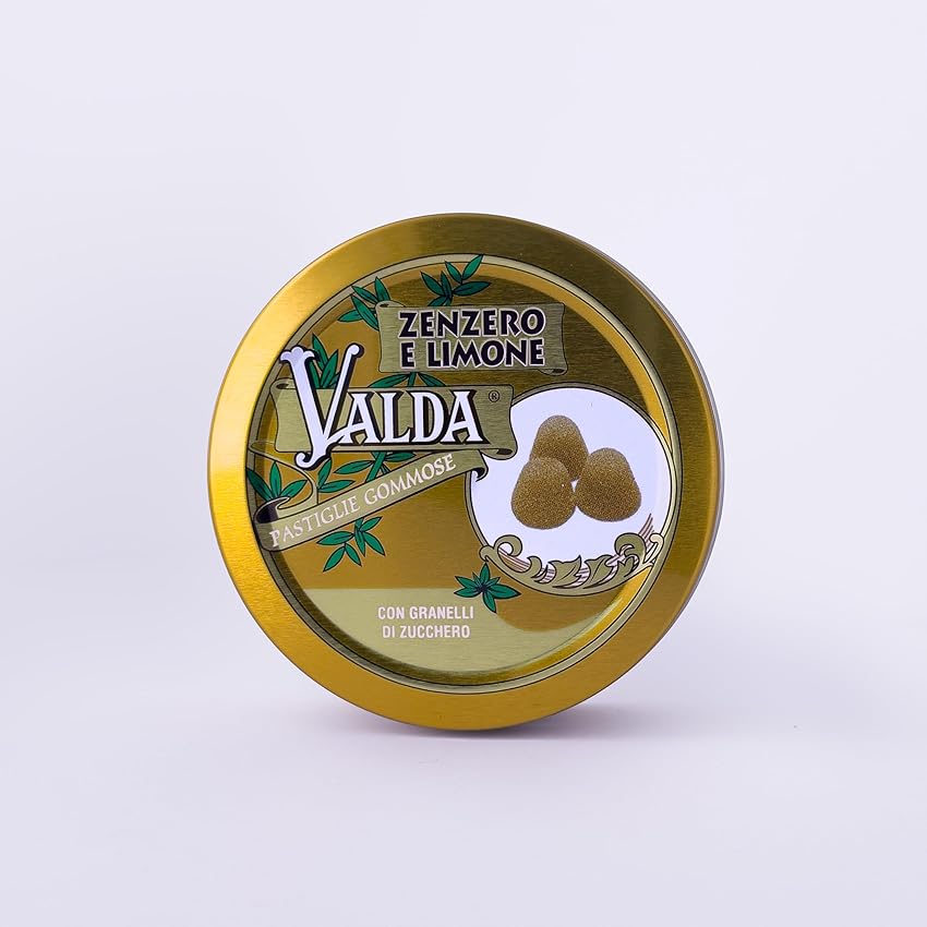 Valda Zenzero e Limone 50g in confezione di metallo