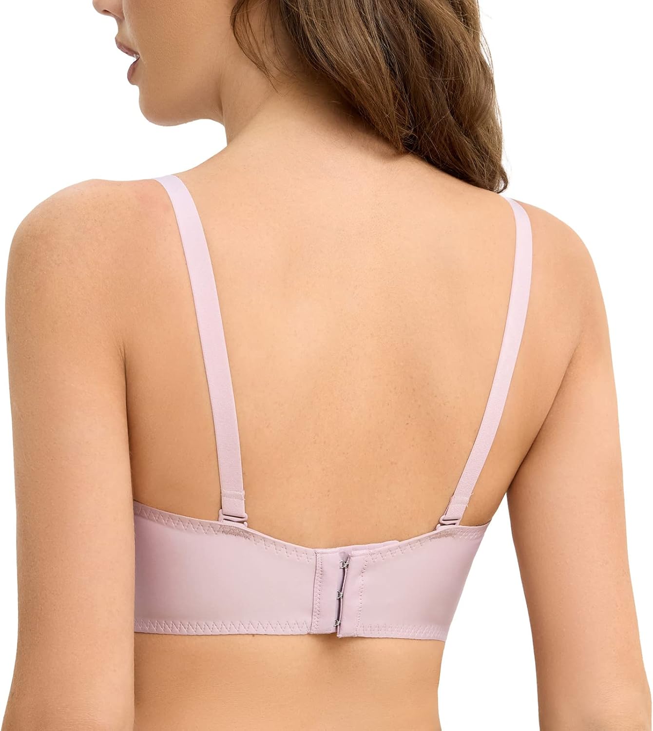 FallSweet Add Two Cup Lace Bras for Women Push Up Wirefree Brassieres - Image 3