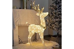 Vanthylit Reindeer Christmas Decorations: Captivating Indoor Holiday Glow