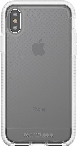 Miniatura 6 de Tech21 Evo Check - Funda delgada para iPhone X/XS, color blanco transparente, protección inalámbrica y resistente