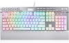 Redragon K550 RGB Gaming Keyboard, 104 Keys + 12 Macro G Keys Wired Mechanical Keyboard w/Hot-Swap Socket, Custom Clicky Purple Switch, Extra USB Port & Wrist Rest