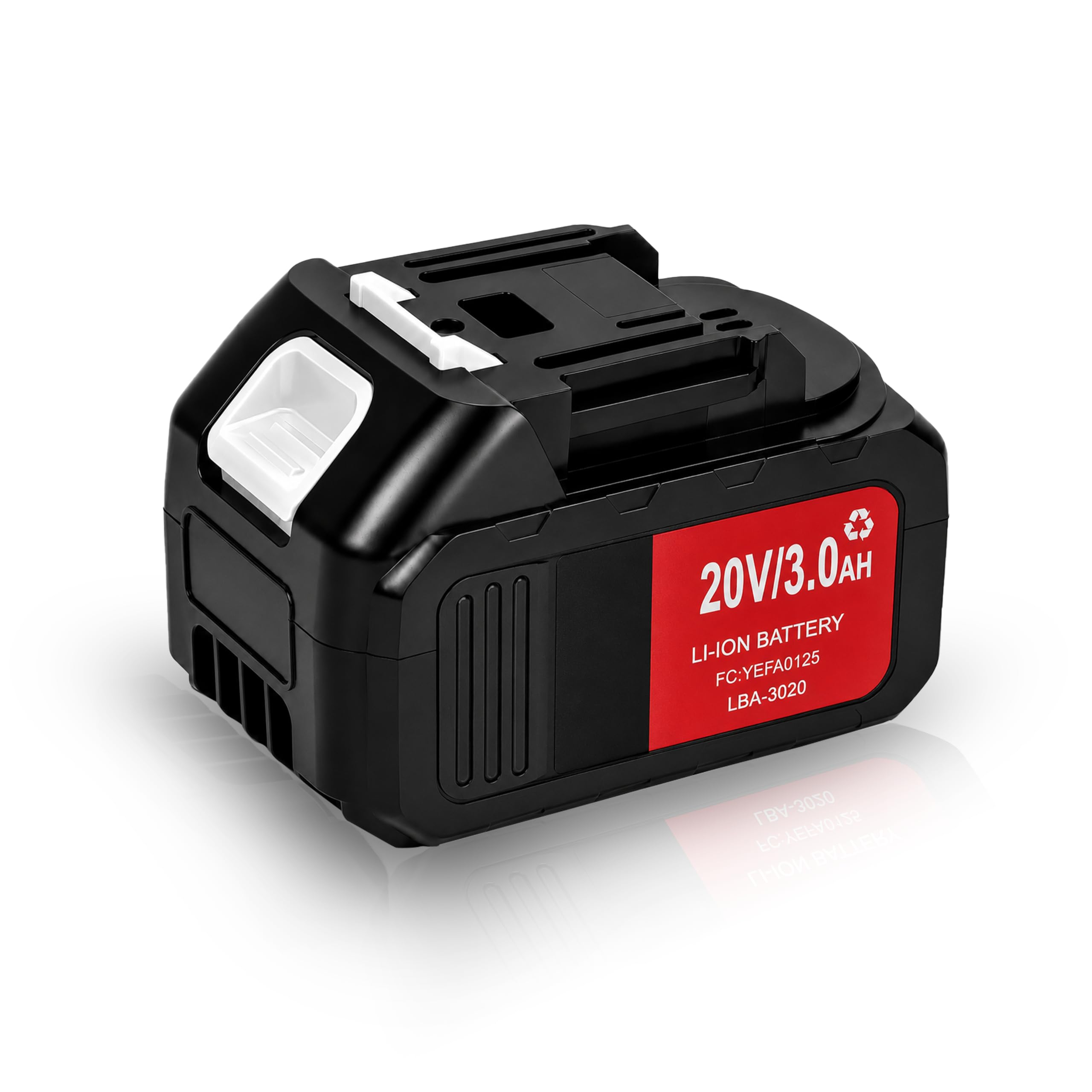 TOMAHAWK® TBA-3000, 20V-3AH Lithium-Ion Battery for Cordless Power Tools | Compatible with Drill, Car Washer & Compact Tools | LED Battery Indicator | High Capacity-image-34