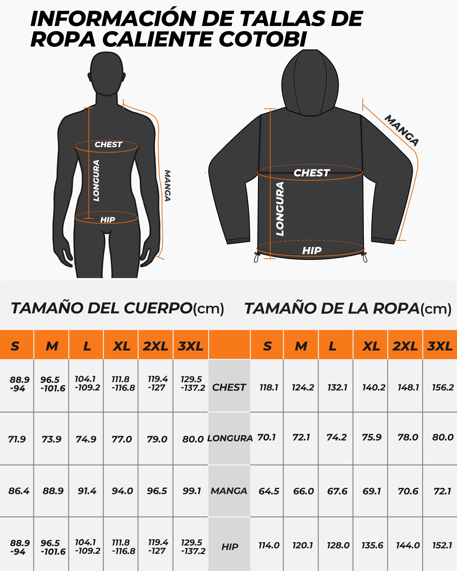 Chaqueta Calefactable Hombre 12V 18400mAh 8 Zonas Calentamiento 3 Niveles Temperatura Capucha Extraíble Negro XL