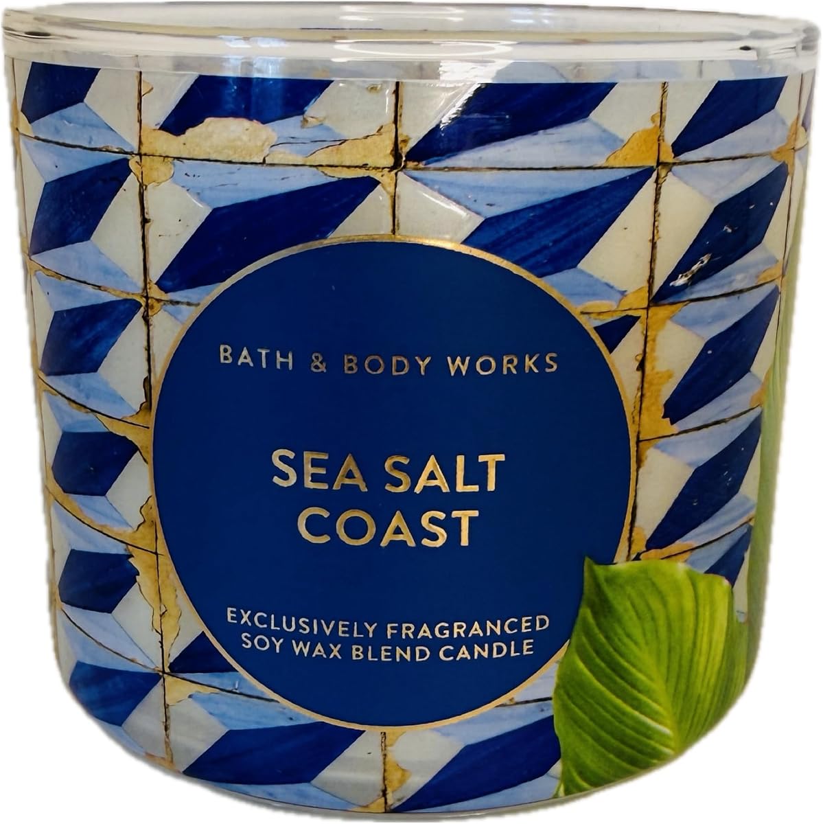 Sea Salt Coast 3-Wick Candle – Fresh Coastal Scent | Clean Ocean Air Home Fragrance