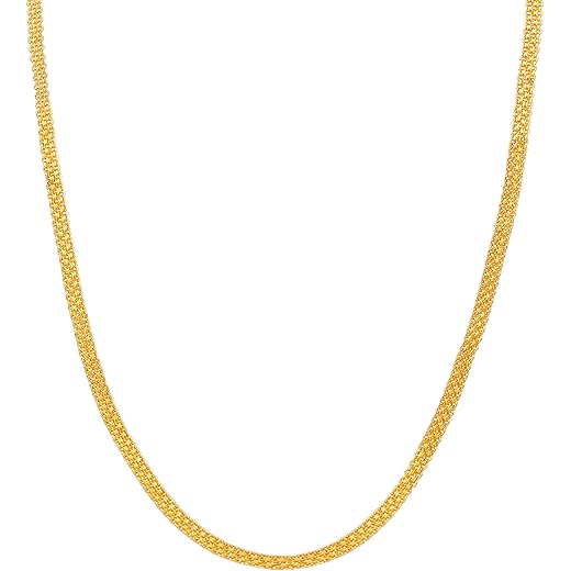 Golden Thin Neck Chain for Men 1 Gram