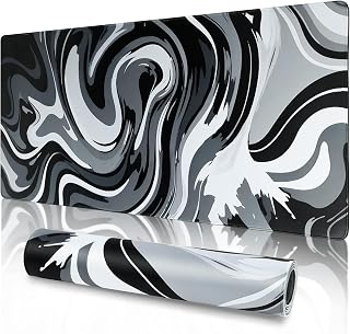 Large Gaming Mouse Pad 900x400x3mm, Waterproof Desktop Mouse Mat | Smooth and durable with non-slip base and sewn edge, easy to clean, for office and home
