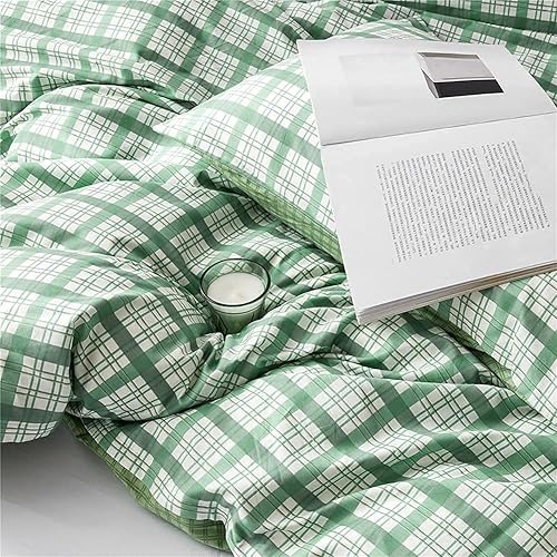 Miniatura 5 de Lurson Juego de funda de edredón de 2 piezas con estampado de coches de dibujos animados, azul para niños, tamaño individual, reversible, suave,