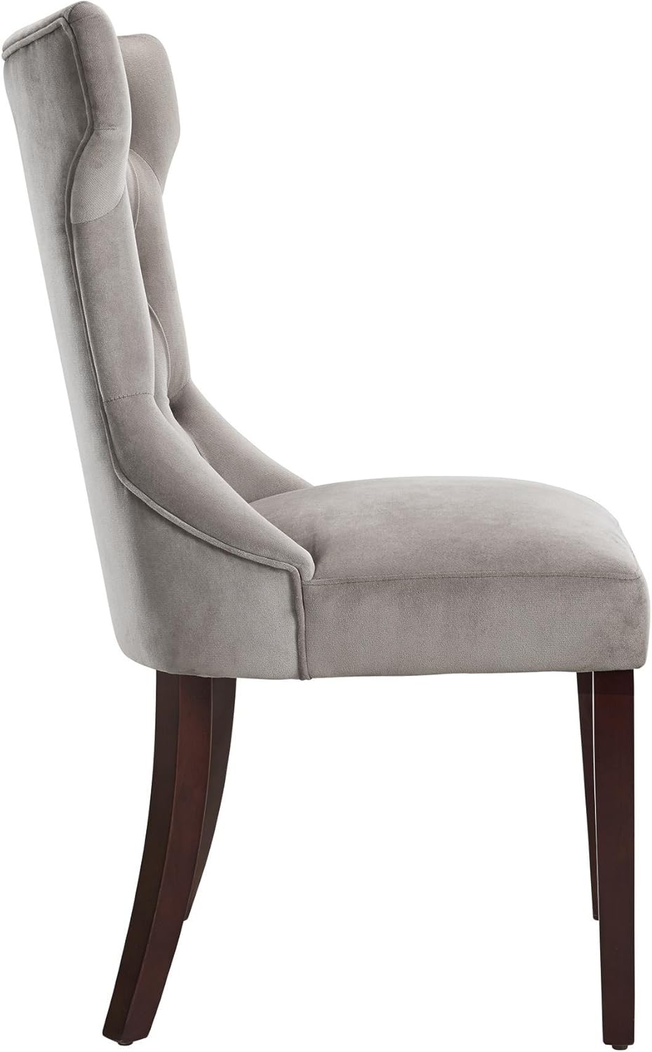 Dorel Living Clairborne Upholstered dining chair, set of 2, Gray - Chairs