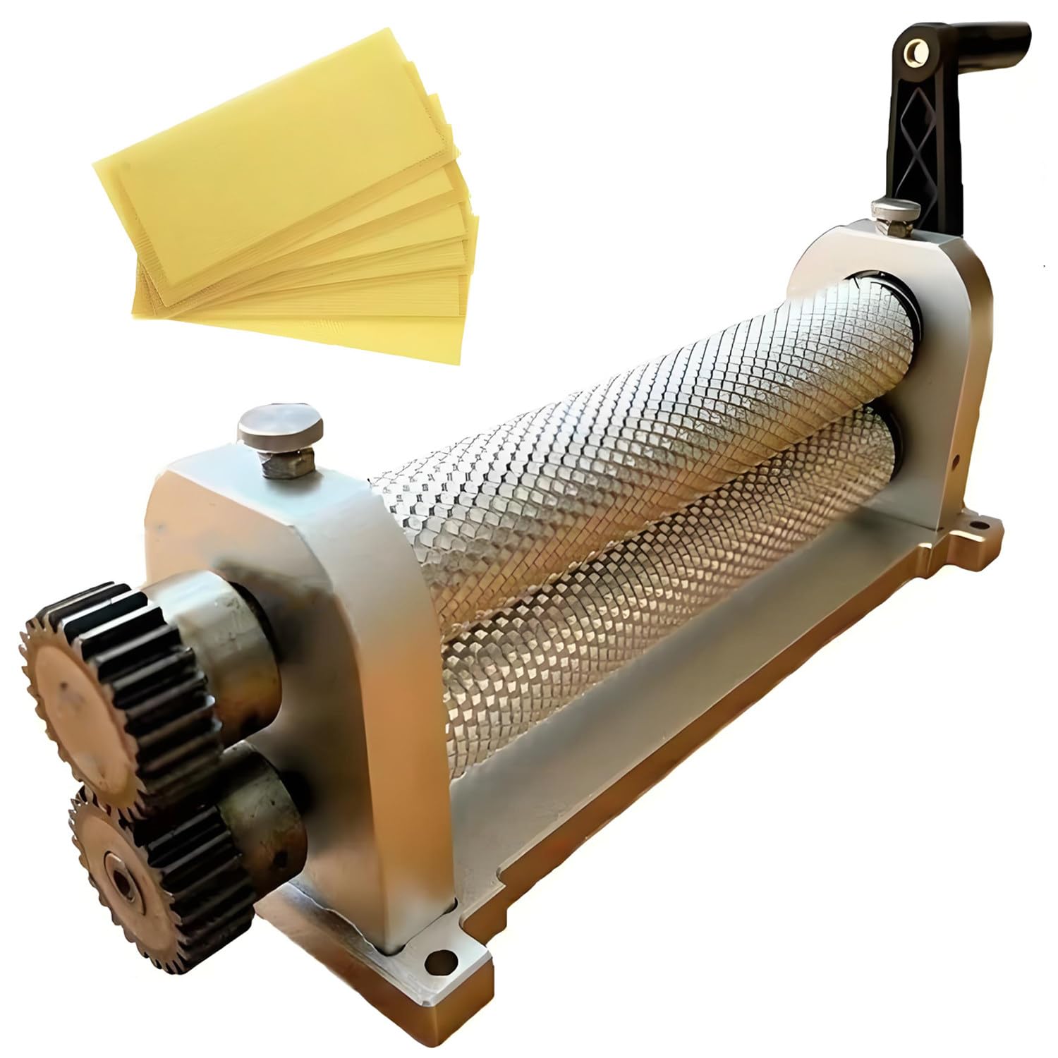 Quintezhentially 5.1Mm Bee Wax Foundation Sheet Mills Machine,4.9 Mm/5.1 Mm/5.4 Mm