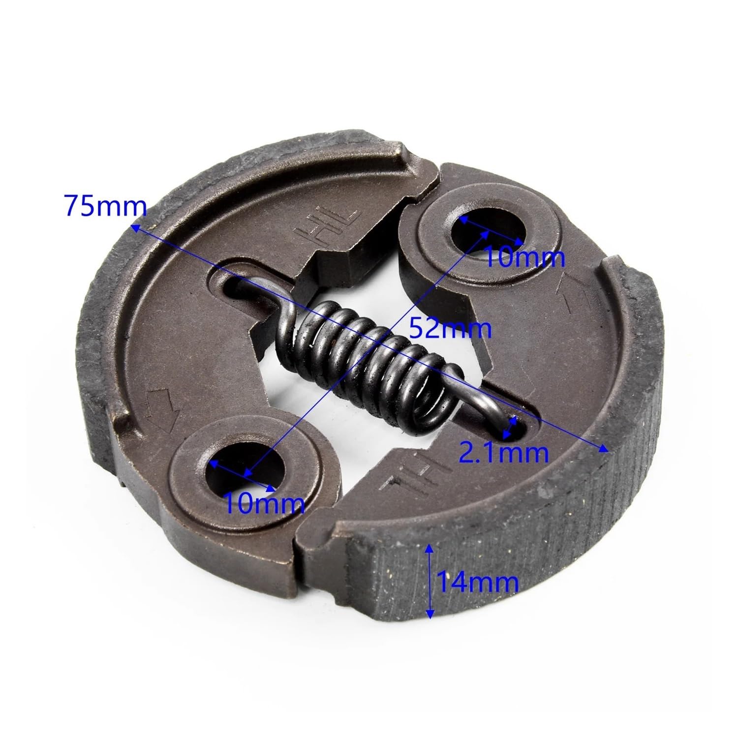 Conjunto de Embrague Compatible con Motor de desbrozadora GX50 GX 50 de 4 Tiempos. Piezas del Motor.