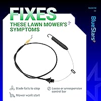 Vista 6 de BlueStars 946-04173E 746-04173E - Cable de compromiso de cubierta para MTD Troy Bilt 746-04173 746-04173B 946-04173 746-04173C MTD 700 Series