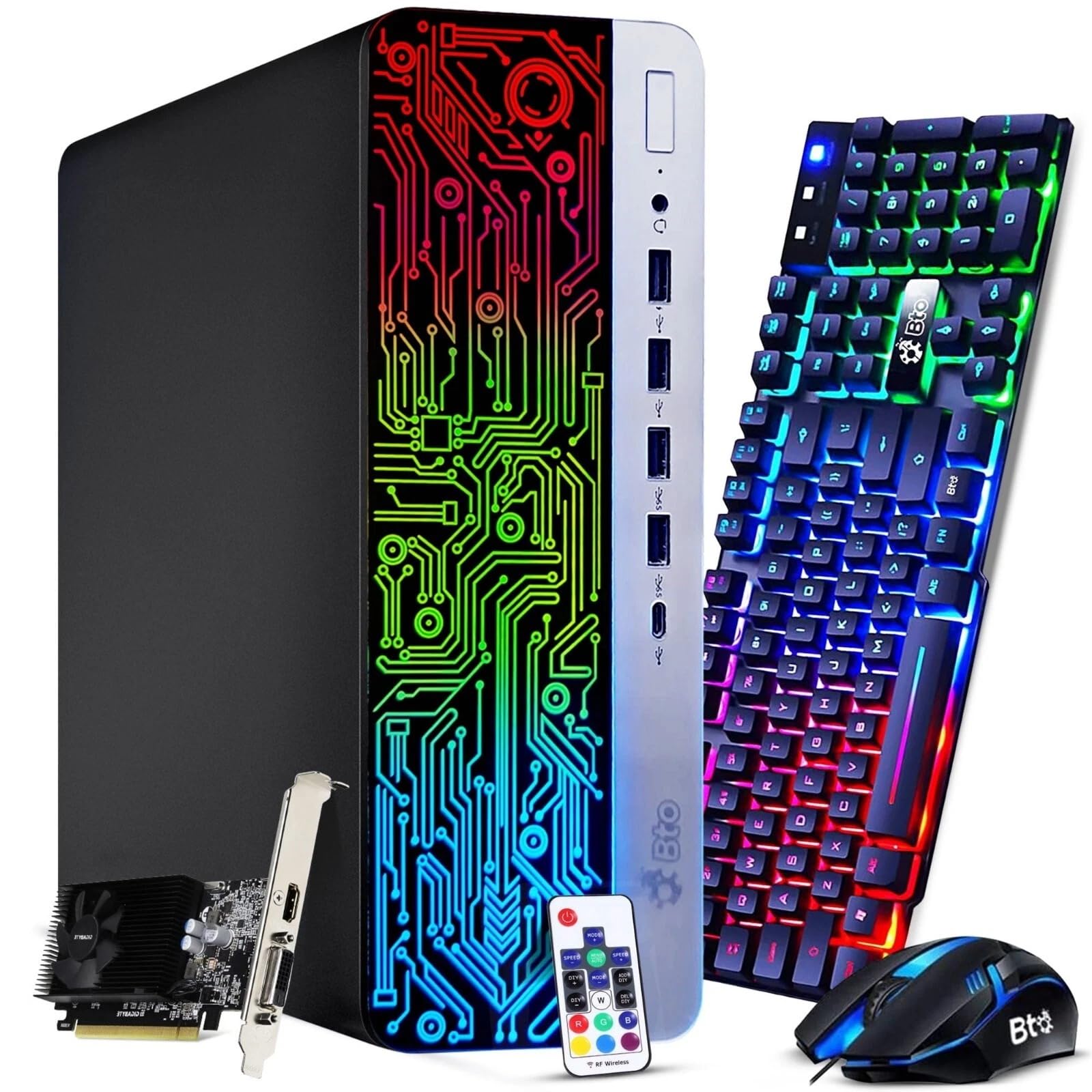Amazon.com: BTO RGB Gaming Desktop PC - Intel i5 6th Gen - 16GB
