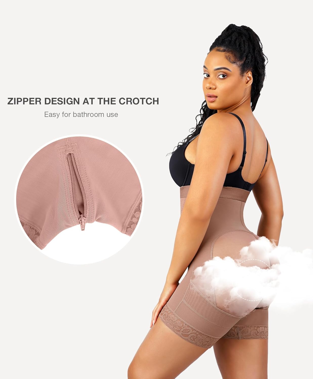 Lover-Beauty Fajas Colombianas Shapewear for Women Strapless Body Shaper Tummy Control Postpartum Faja Shorts Butt Lifter - Image 4