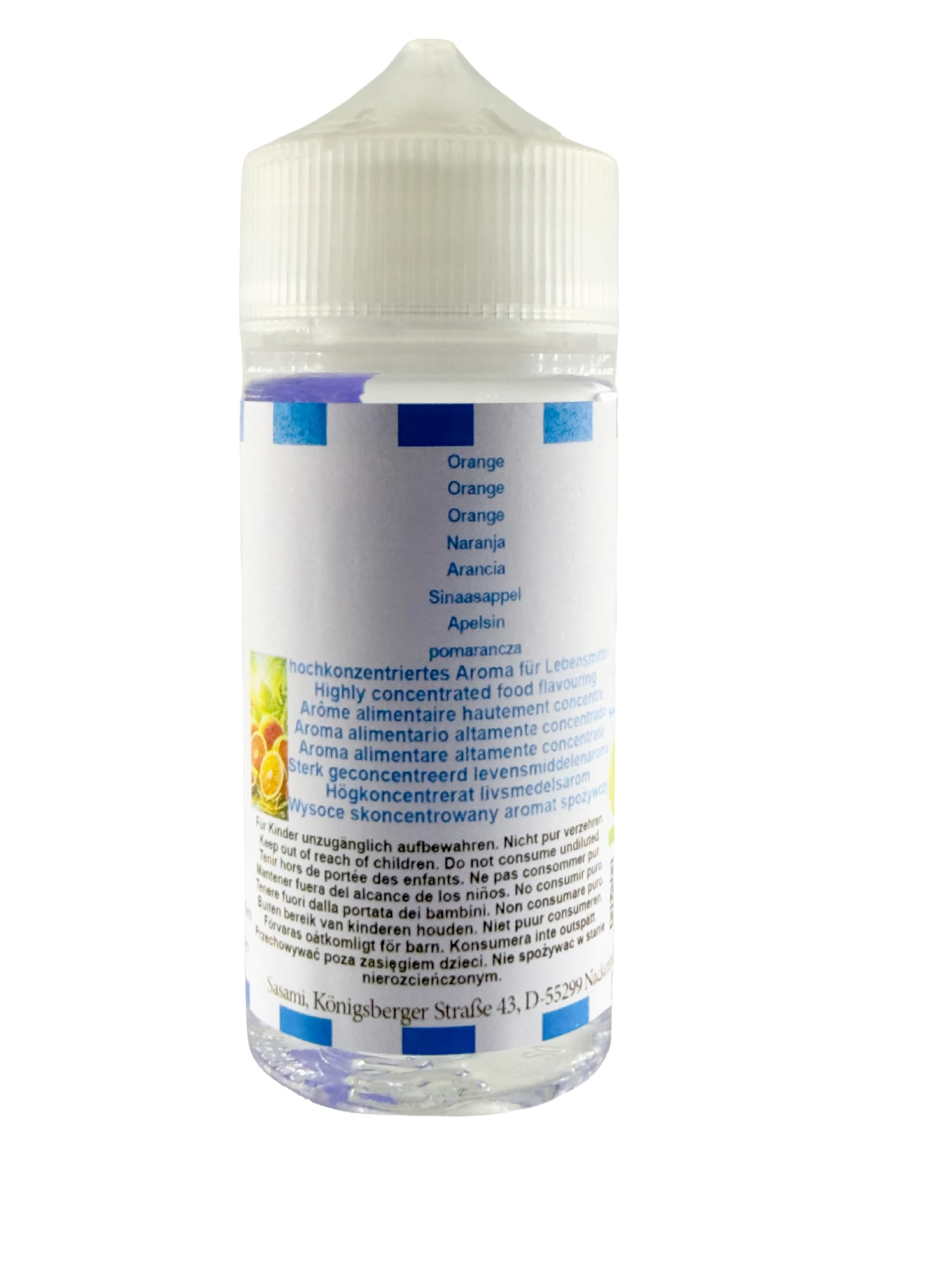 Arancia aroma concentrato - vegano - Sasami - 100ml
