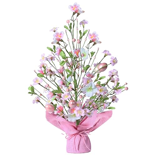 Super Holiday Easter Decorations, 18 Inch Artificial Easter Pink Egg