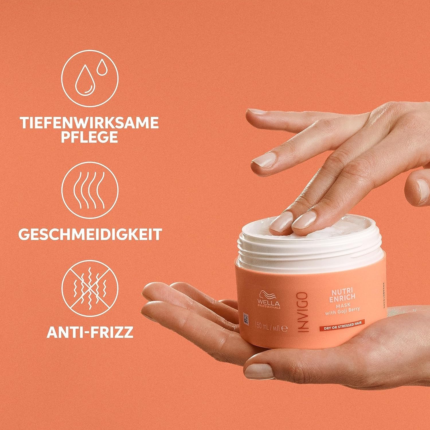 2er Wella Professionals Invigo Nutri-Enrich Tiefenpflegemaske, 500ml