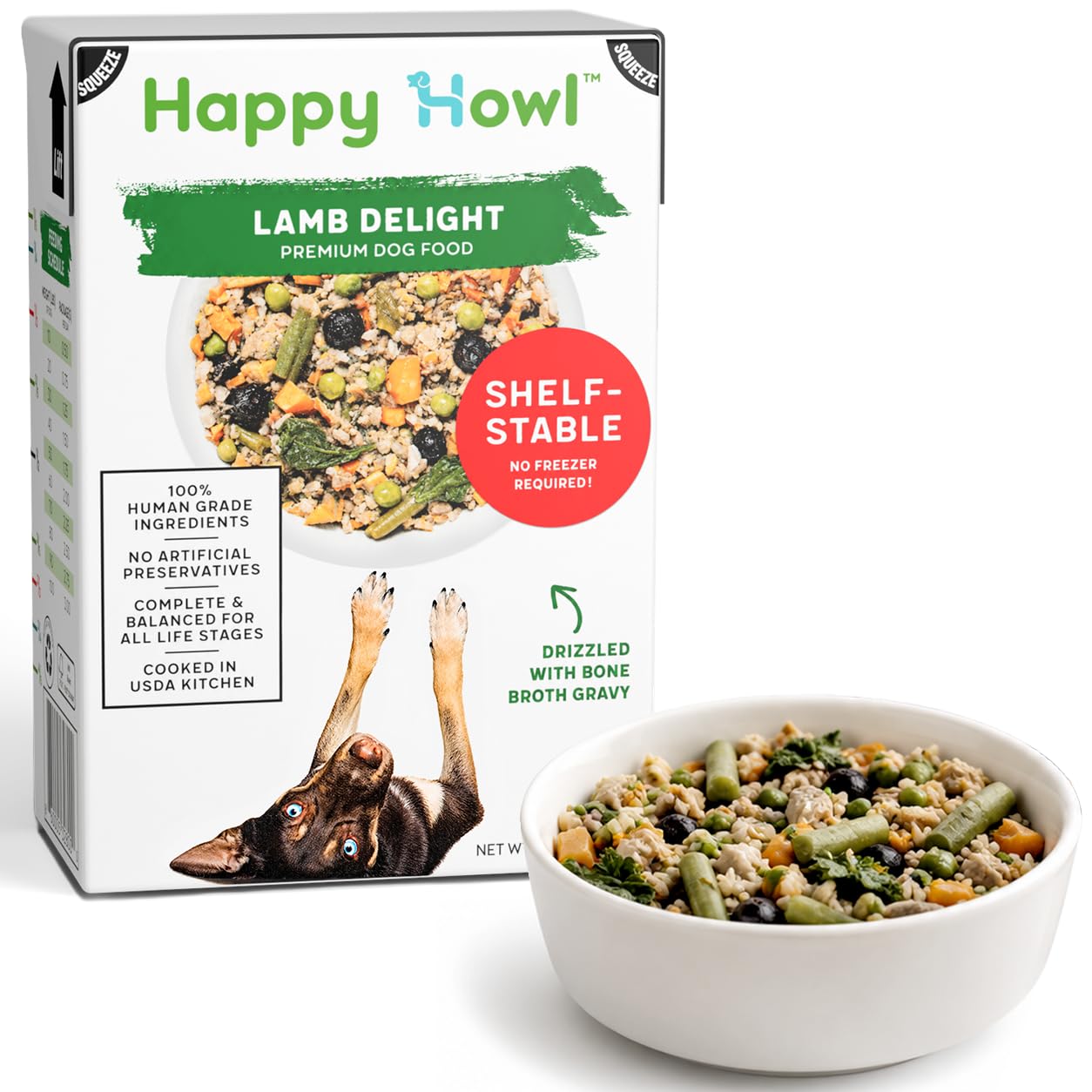 Happy Howl Lamb Delight Fresh Dog Food