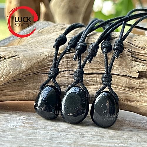 Miniatura 10 de Luck Strings Handcrafted Chakra Necklace  Crystal Gemstone Energy Pendant for Both Men &amp; Women  Amulet for Spiritual Balance  Distinctive Gem