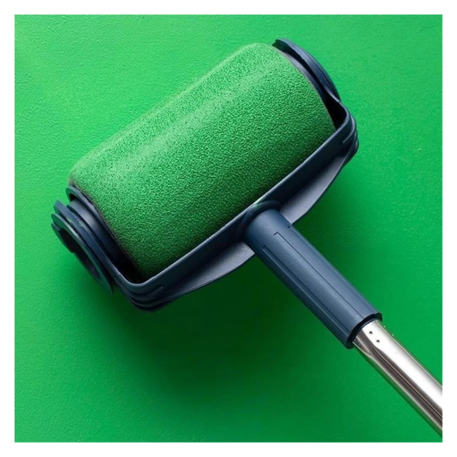 Juego de rodillos de pintura multifuncionales recargables con cepillo de bordes, kit de pintura de precisión para renovación del hogar y proyectos de bricolaje, suministros de pintura completos (1