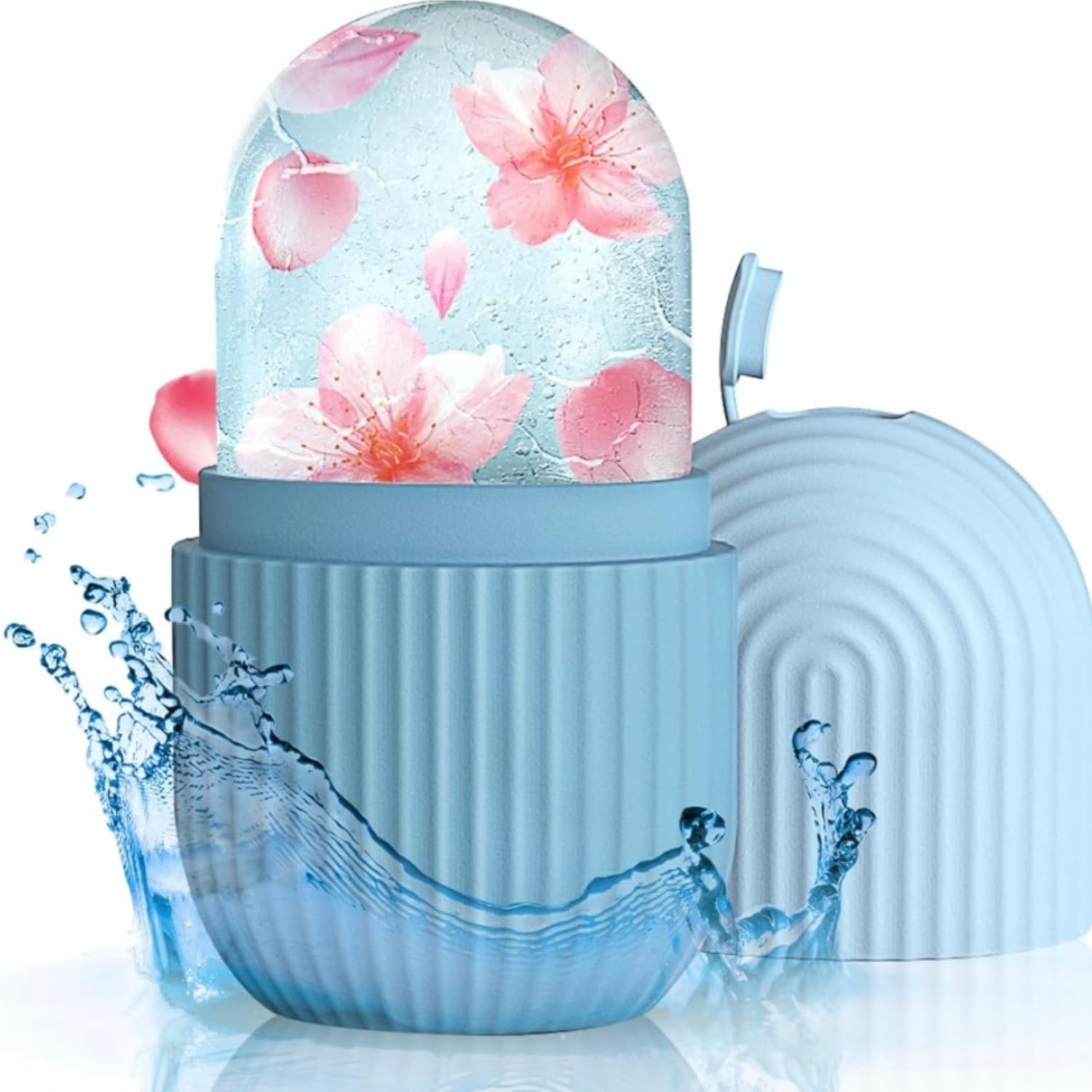 GMHOME,Ice Roller, Reutilizable, Rodillo De Hielo Facial Para Ojos,Contornea,Belleza Facial,Cuidado de la piel, Reduce hinchazon y poros, Antiarrugas,Mejora la elasticidad de la piel.Masaje facial.
