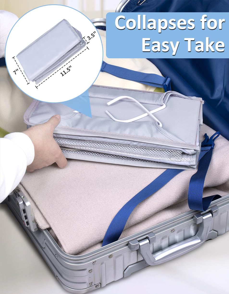 Organisateur Chaussures SLEEPING LAMB - Suspendu Sur Porte - 8 Poches Profondes - Pour Placard Étroits