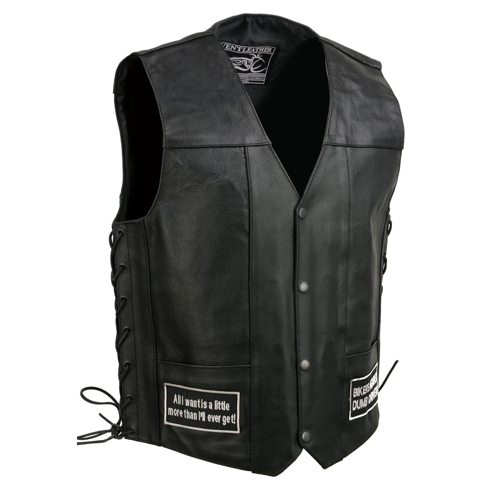 Amazon.co.jp: EVENT LEATHER ELM3925 ブラック オートバイレザー 
