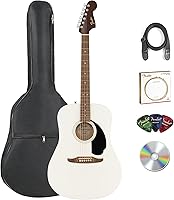 Vista 10 de Fender Squier - Guitarra acústica con juego de guardabarros