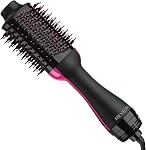 Revlon RVDR5222F One-Step Volumizer and Ionic Hair Dryer with Advanced Ionic Technology, Hot Air Brush, Less Frizz, 3 Heat/ 2 Speed Settings, Black