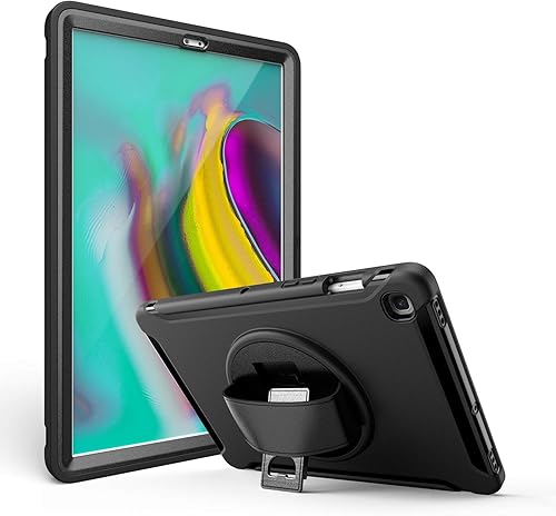 Dteck Funda para Galaxy Tab S5e 10.5 2019, resistente funda híbrida a prueba de golpes con soporte para Samsung Galaxy Tab S5e de 10.5 pulgadas