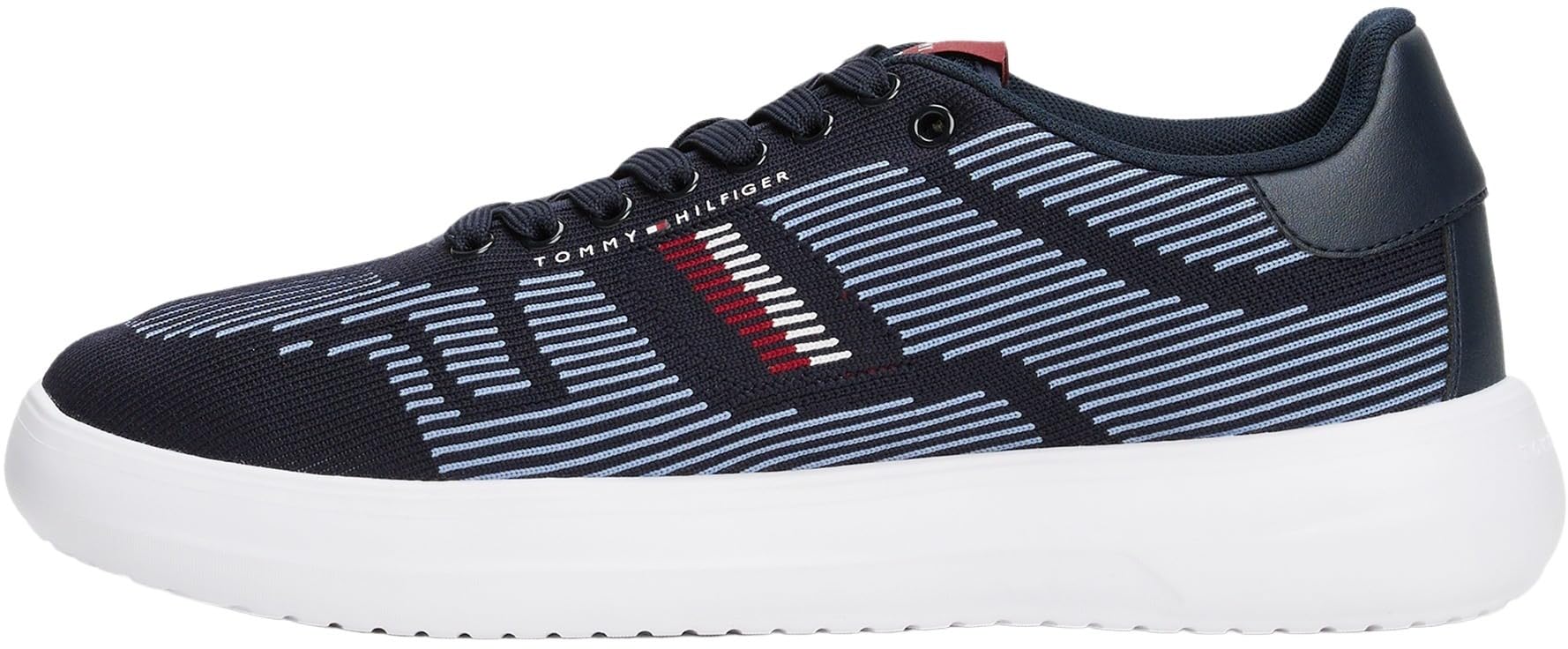 Tommy Hilfiger Herren Cupsole Sneaker Modern Knit mit Logo-Print