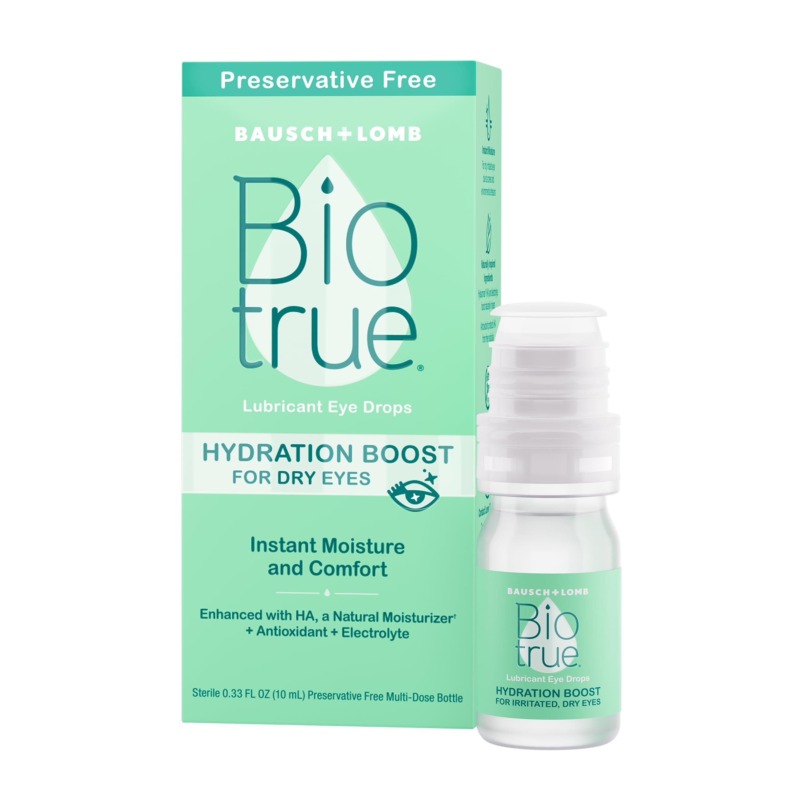 Biotrue Hydration Boost Preservative-Free Eye Drops