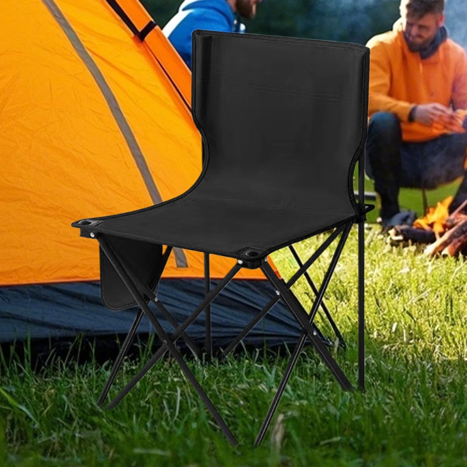 Chaise Pliante Matériel De Camping Robuste, Tabouret Pliable Portable
