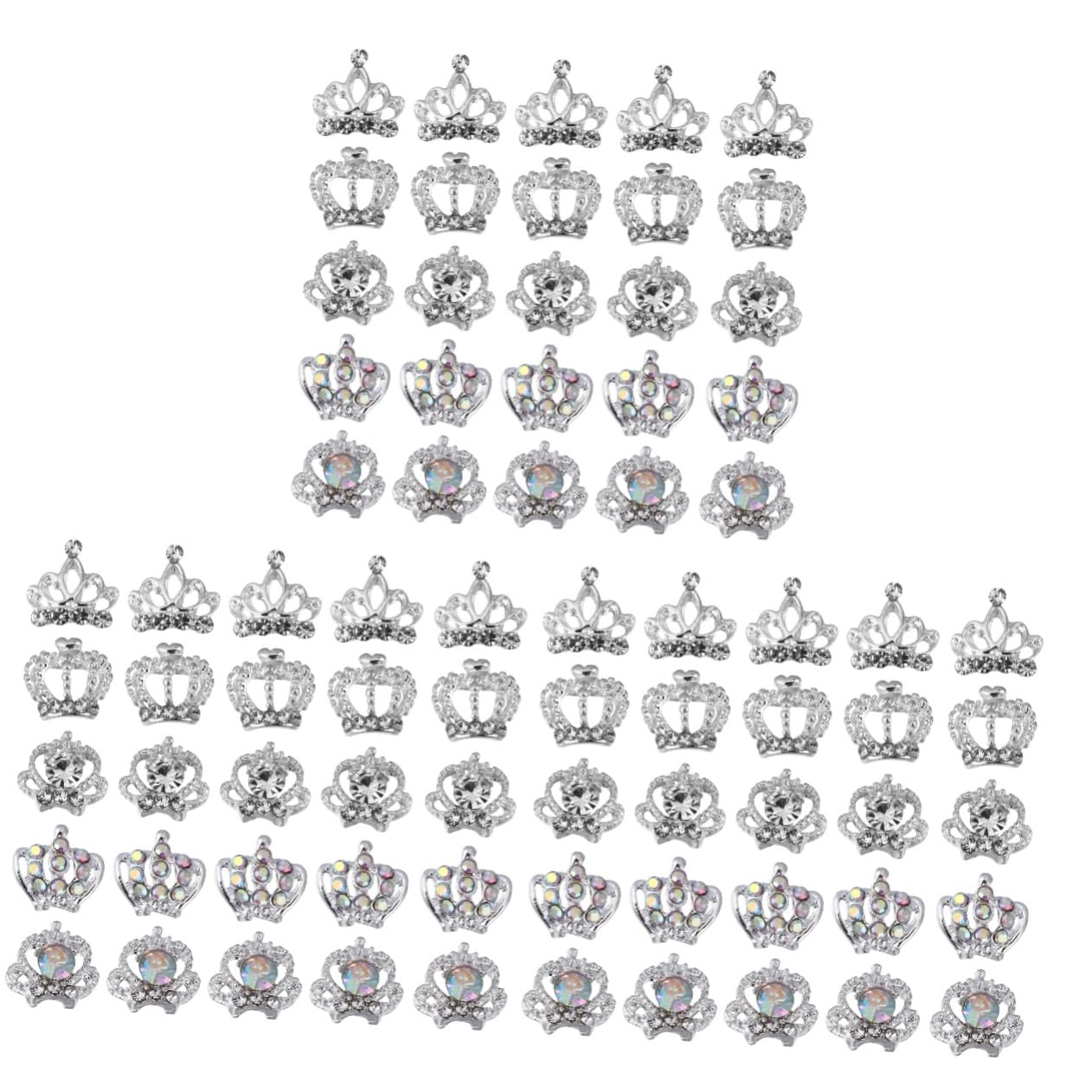 Beavorty 150piezas Parches De Aleación Para Decoración De Uñas Charms De Manicura Diseño De Brillantes De Arte De Uñas Accesorios Para y De Cumpleaños
