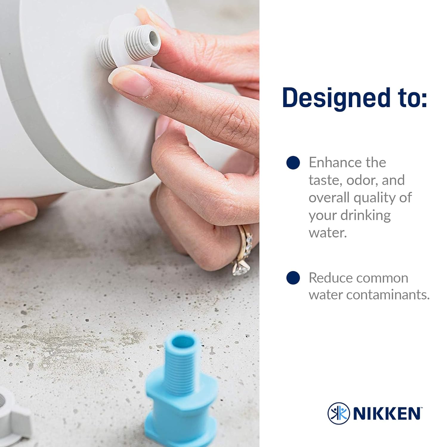 Nikken PiMag - Aqua Pour Ceramic Pre-Filter 1364 Replacement for PiMag Aquapour System 1360