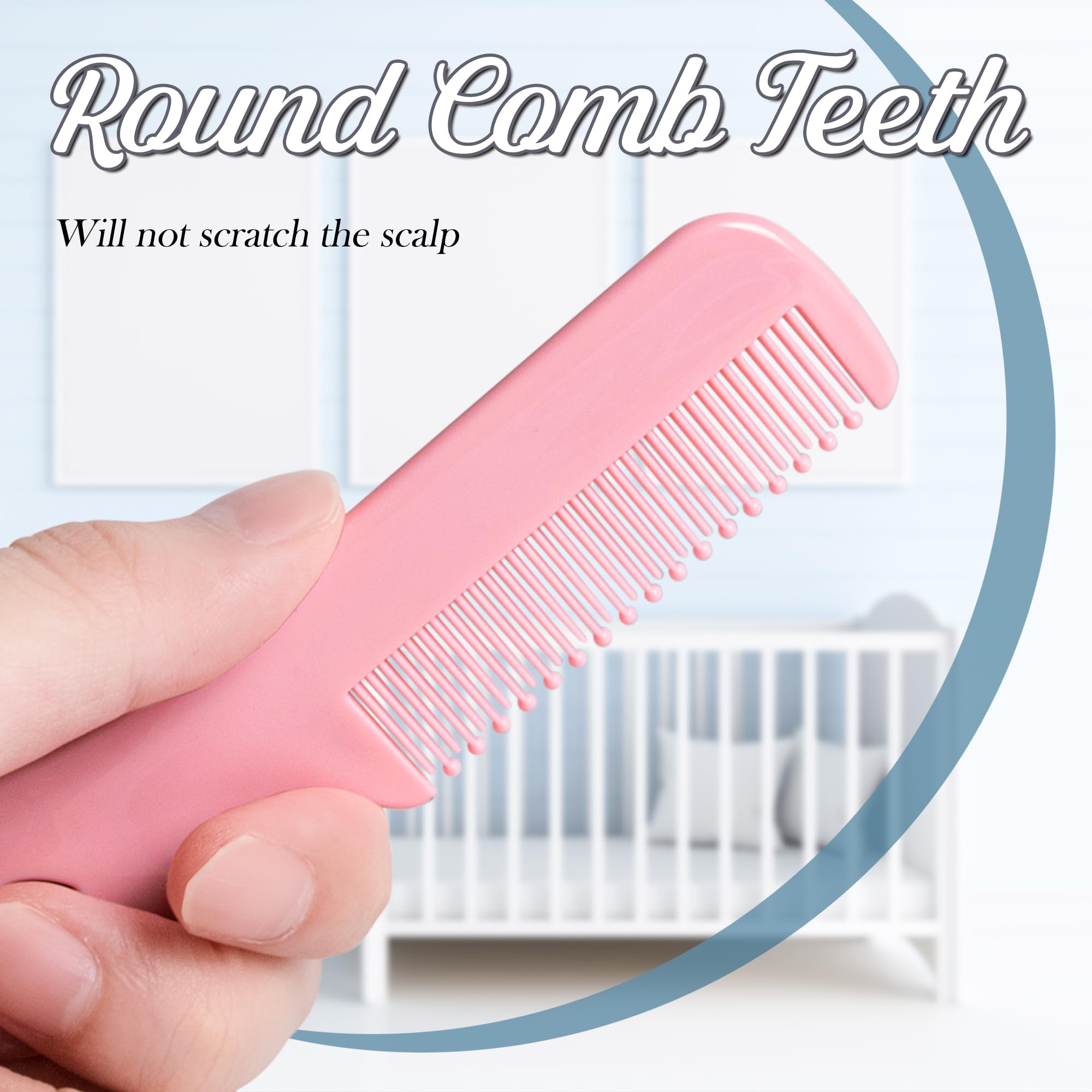 4 Pièces Brosse à Cheveux et Peigne, Petite Brosse Cheveux Démêlante pour Filles Garçons Coiffure Cheveux Secs et Mouillés Femmes Mignonnes Cadeau