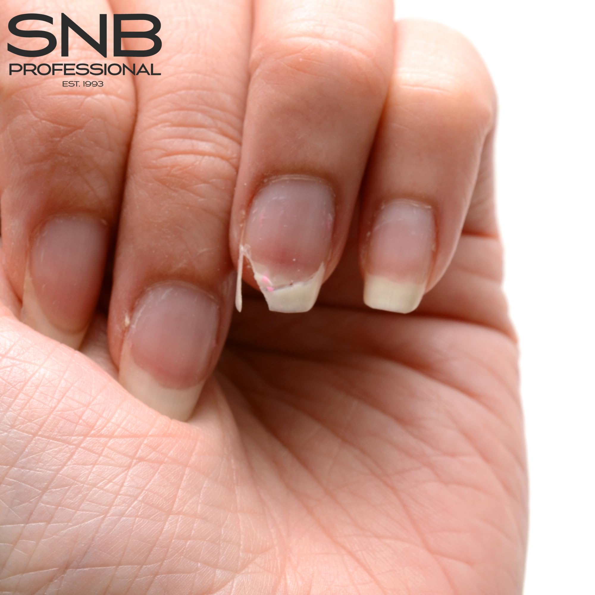 SNB Professional - Addolcitore per unghie con bisabololo, 50 ml, cura efficace dei denti delle unghie e dei bordi delle unghie induriti, ammorbidente per cuticole e piastre per unghie, cura