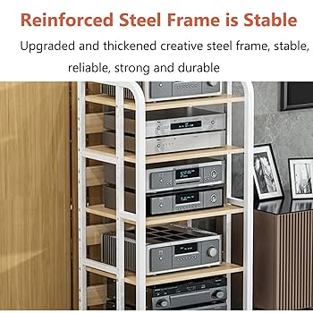 Amazon.co.jp: オーディオラック オープンシェルフ オーディオ