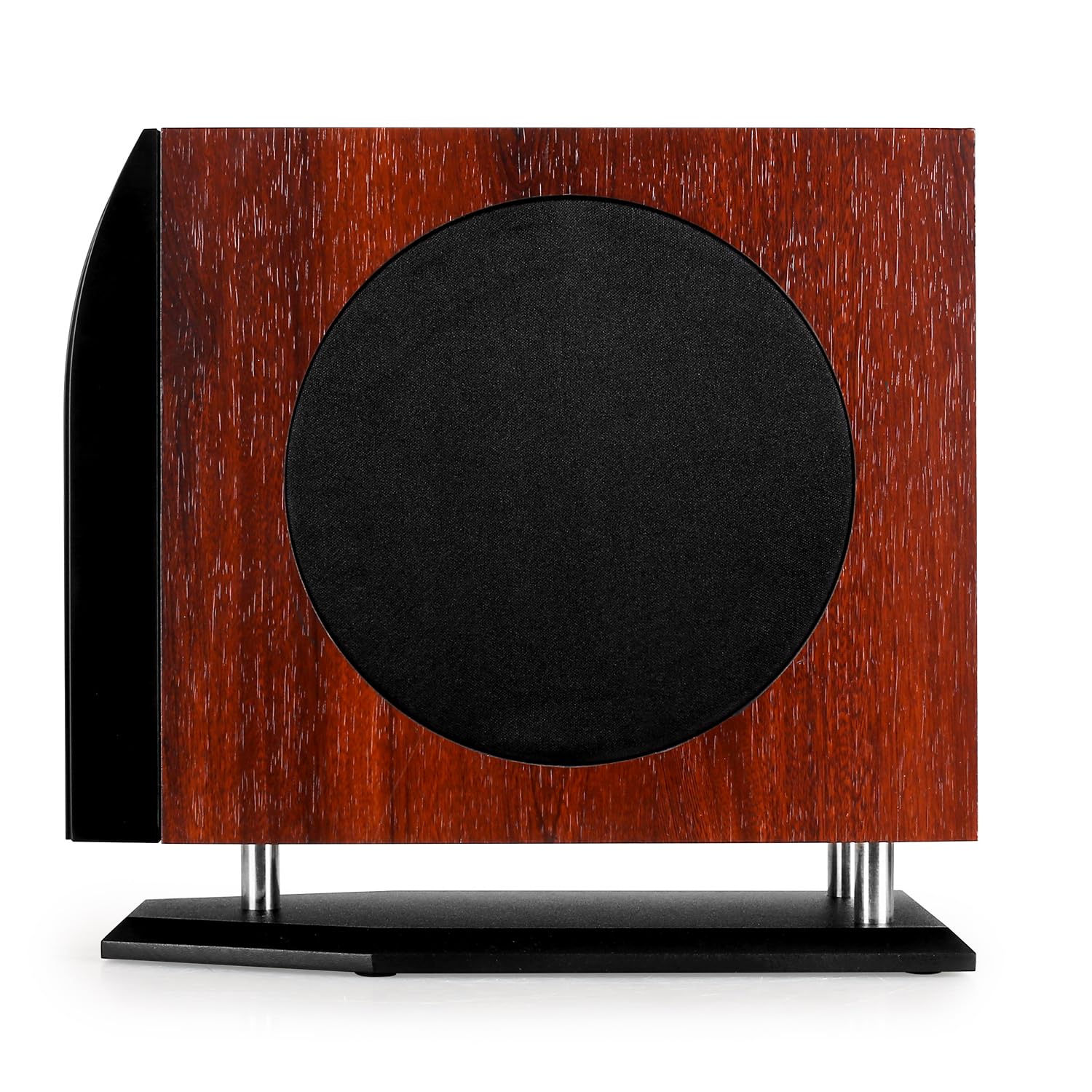 auna Areal 525 - Home Cinema 5.1 inalambrico, Sistema de Sonido Envolvente 5.1, 125 W RMS, Subwoofer Activo Mono 5,25", Bass Reflex, 5 Altavoces satélite, AUX, Apagado automático, Marrón