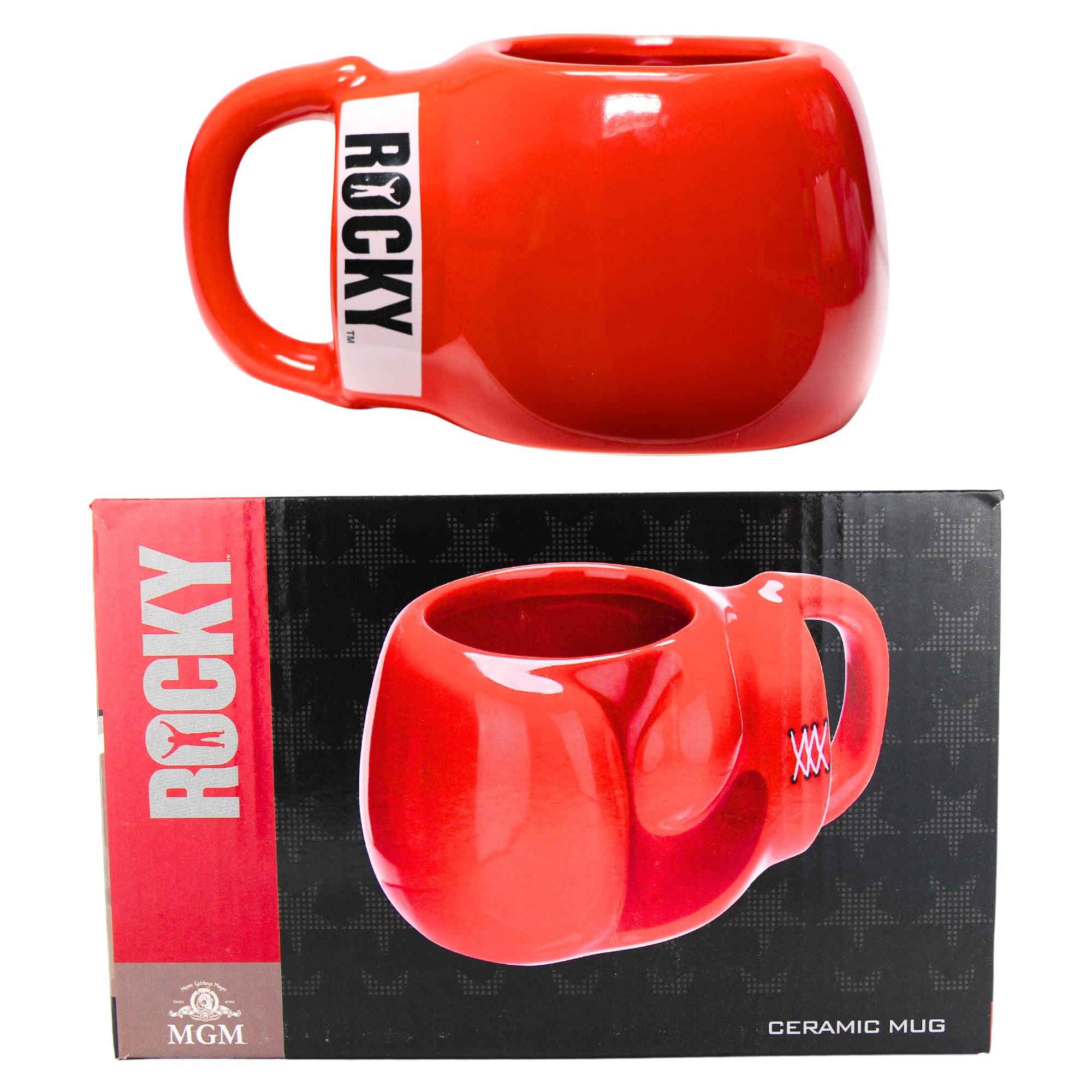 Rocky Officially Licensed Balboa 12OZ Ceramic Glove Shaped Mug in Gift Box