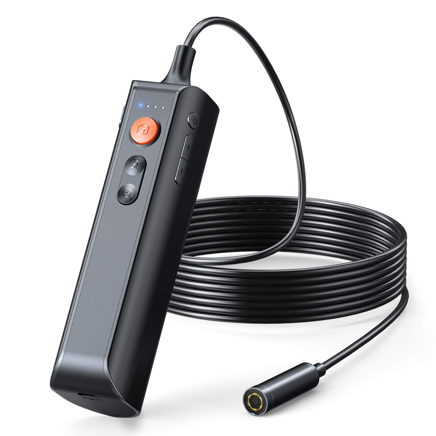 DEPSTECH WiFi Endoscope, 8.0MP HD Auto Focus Inspection Camera, 8 LED