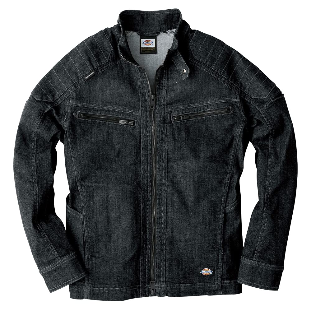 Dickies ブラック デニムジャケット XL Amazon.co.jp: [ディッキーズ] ストレッチ デニムジャケット