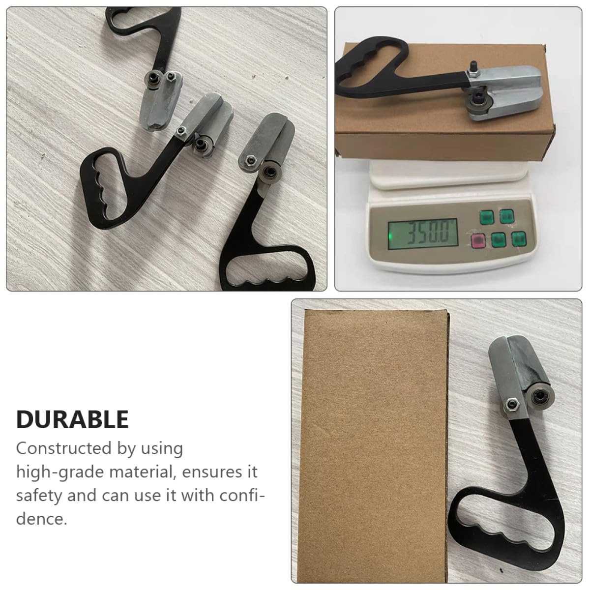 Cortador de Placas de Pvc Portátil de Acero Negro Antideslizante