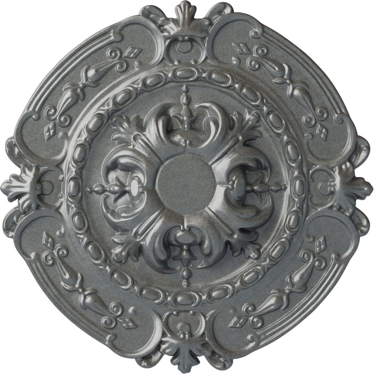 Ekena Millwork CM17SOPLSDecorative Ceiling Medallions Modeled After Original Historical Patterns &amp; Designs, Platinum