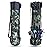 Sougayilang Fishing Rod Bag Canvas Rod Case Organizer Pole Storage Bag Fishing Rod and Reel Carrier Organizer for Travel, Gift for Father, Boyfriend and Family-Camouflage