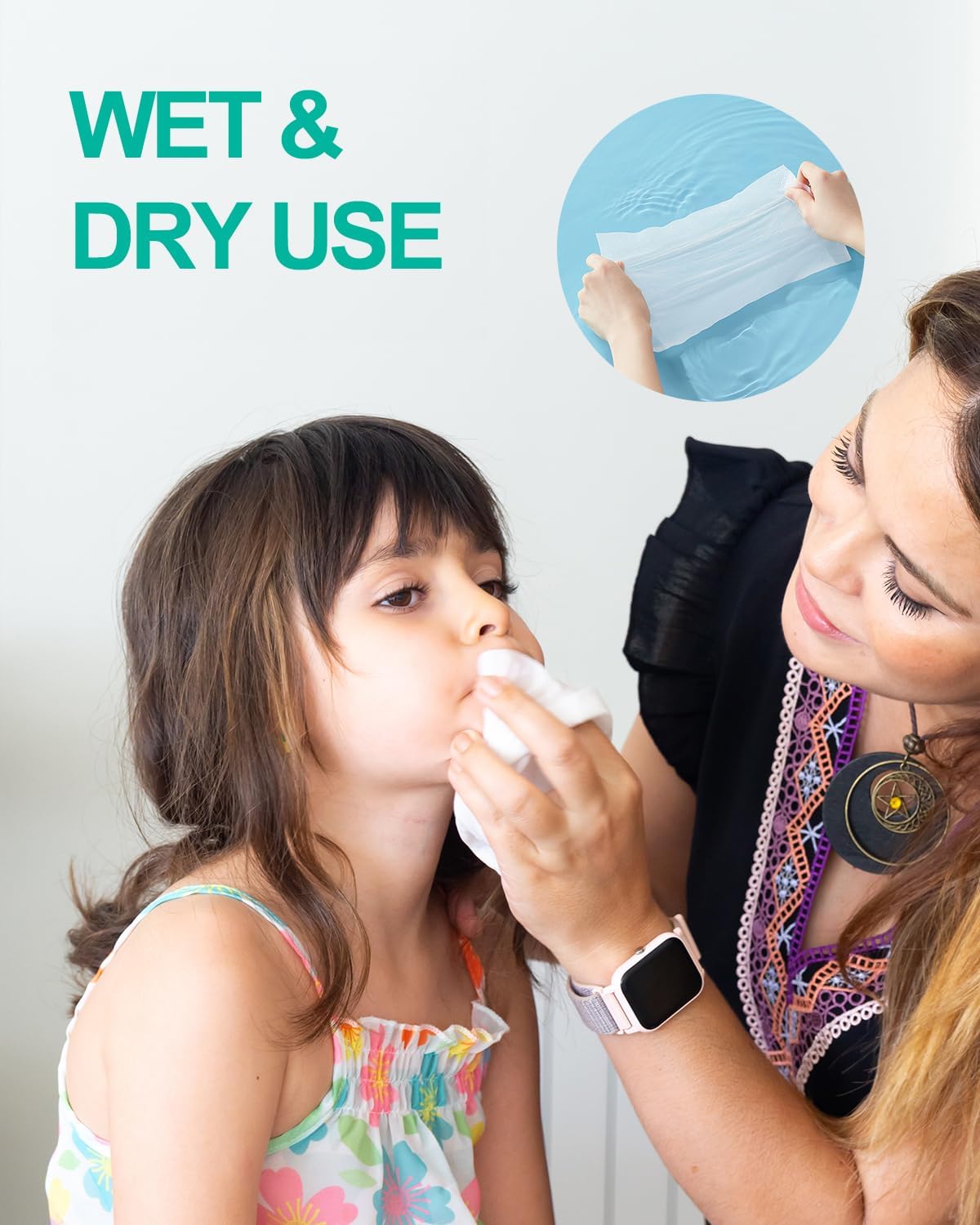 Purcotton Disposable Face Towel, 100% Cotton Dry Wipes, Biodegradable and Unscented Cotton Tissue, 300 Ct Face Cloths for Makeup Removing, Skin Care, Traveling, 20 x 20 cm 6 71 WbE0RzYL. AC SL1500