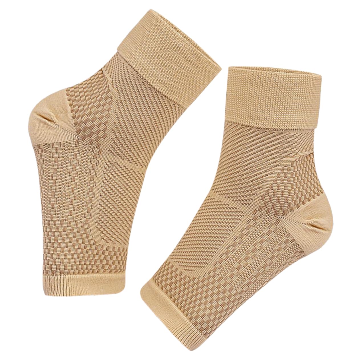 HAPINARY Nkle Socks for Women Men Compression Socks for Sports Ankle Brace Plantar Support Breathable